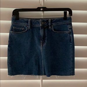 Denim skirt